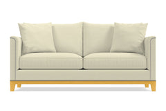 La Brea Queen Size Sleeper Sofa Bed :: Leg Finish: Natural / Sleeper Option: Deluxe Innerspring Mattress