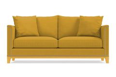 La Brea Queen Size Sleeper Sofa Bed :: Leg Finish: Natural / Sleeper Option: Memory Foam Mattress