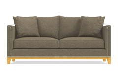 La Brea Queen Size Sleeper Sofa Bed :: Leg Finish: Natural / Sleeper Option: Deluxe Innerspring Mattress