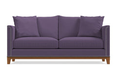 La Brea Queen Size Sleeper Sofa Bed :: Leg Finish: Pecan / Sleeper Option: Deluxe Innerspring Mattress