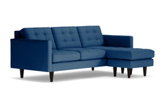 Lexington Reversible Chaise Sofa :: Leg Finish: Espresso