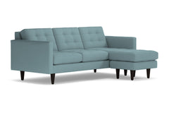 Lexington Reversible Chaise Sofa :: Leg Finish: Espresso