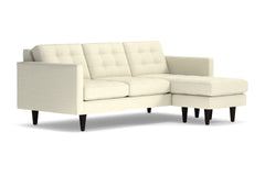 Lexington Reversible Chaise Sofa :: Leg Finish: Espresso