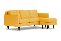 Lexington Reversible Chaise Sofa :: Leg Finish: Espresso