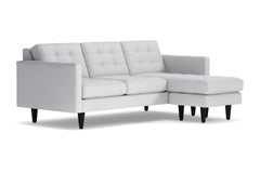 Lexington Reversible Chaise Sofa :: Leg Finish: Espresso