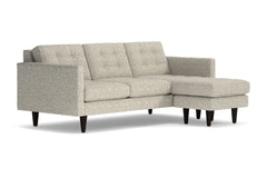 Lexington Reversible Chaise Sofa :: Leg Finish: Espresso