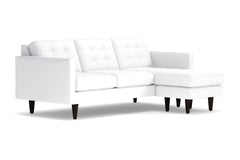 Lexington Reversible Chaise Sofa :: Leg Finish: Espresso