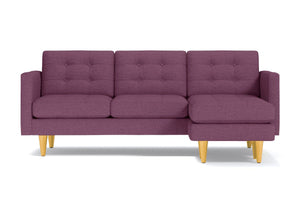 Lexington Reversible Chaise Sofa :: Leg Finish: Natural