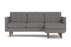 Lexington Reversible Chaise Sofa :: Leg Finish: Pecan