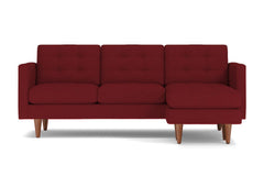 Lexington Reversible Chaise Sofa :: Leg Finish: Pecan