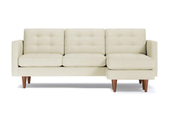 Lexington Reversible Chaise Sofa :: Leg Finish: Pecan