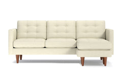 Lexington Reversible Chaise Sofa :: Leg Finish: Pecan