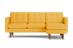 Lexington Reversible Chaise Sofa :: Leg Finish: Pecan