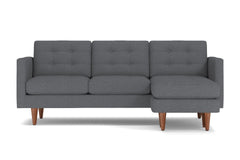 Lexington Reversible Chaise Sofa :: Leg Finish: Pecan