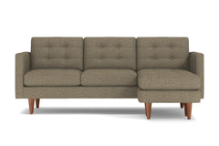 Lexington Reversible Chaise Sofa :: Leg Finish: Pecan