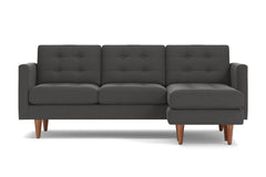 Lexington Reversible Chaise Sofa :: Leg Finish: Pecan