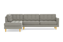 Lexington 2pc Sectional Sofa :: Leg Finish: Natural / Configuration: LAF - Chaise on the Left