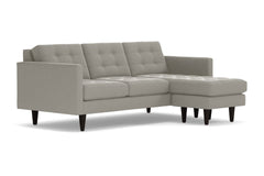 Lexington Reversible Chaise Sofa :: Leg Finish: Espresso