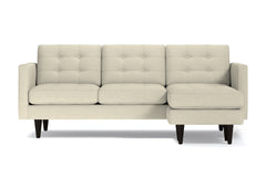 Lexington Reversible Chaise Sofa :: Leg Finish: Espresso