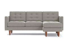 Lexington Reversible Chaise Sofa :: Leg Finish: Pecan