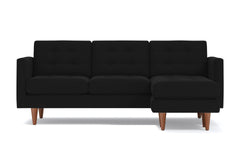 Lexington Reversible Chaise Sofa :: Leg Finish: Pecan