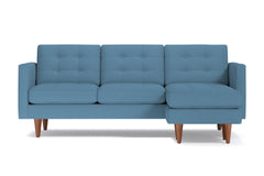 Lexington Reversible Chaise Sofa :: Leg Finish: Pecan