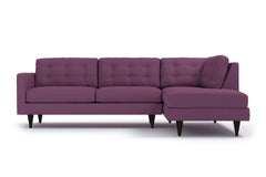 Logan 2pc Sectional Sofa :: Leg Finish: Espresso / Configuration: RAF - Chaise on the Right