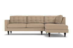 Logan 2pc Sectional Sofa :: Leg Finish: Espresso / Configuration: RAF - Chaise on the Right