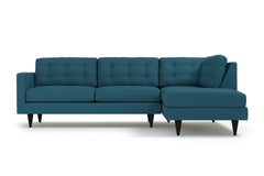 Logan 2pc Sectional Sofa :: Leg Finish: Espresso / Configuration: RAF - Chaise on the Right