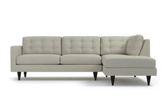 Logan 2pc Sectional Sofa :: Leg Finish: Espresso / Configuration: RAF - Chaise on the Right