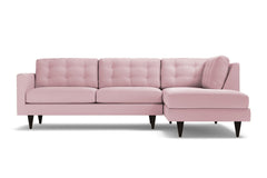 Logan 2pc Sectional Sofa :: Leg Finish: Espresso / Configuration: RAF - Chaise on the Right