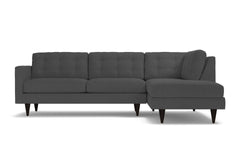 Logan 2pc Sectional Sofa :: Leg Finish: Espresso / Configuration: RAF - Chaise on the Right