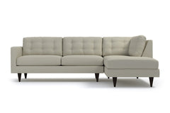 Logan 2pc Sectional Sofa :: Leg Finish: Espresso / Configuration: RAF - Chaise on the Right