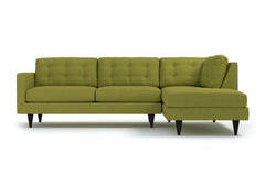 Logan 2pc Sectional Sofa :: Leg Finish: Espresso / Configuration: RAF - Chaise on the Right