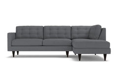 Logan 2pc Sectional Sofa :: Leg Finish: Espresso / Configuration: RAF - Chaise on the Right