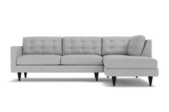 Logan 2pc Sectional Sofa :: Leg Finish: Espresso / Configuration: RAF - Chaise on the Right