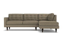 Logan 2pc Sectional Sofa :: Leg Finish: Espresso / Configuration: RAF - Chaise on the Right