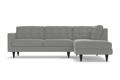 Logan 2pc Sectional Sofa :: Leg Finish: Espresso / Configuration: RAF - Chaise on the Right