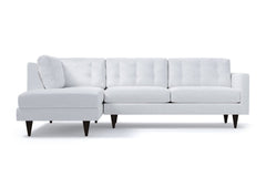 Logan 2pc Sectional Sofa :: Leg Finish: Espresso / Configuration: LAF - Chaise on the Left