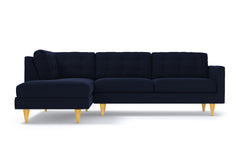 Logan 2pc Sectional Sofa :: Leg Finish: Natural / Configuration: LAF - Chaise on the Left