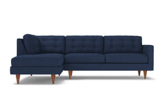 Logan 2pc Sectional Sofa :: Leg Finish: Pecan / Configuration: LAF - Chaise on the Left