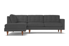 Logan 2pc Sectional Sofa :: Leg Finish: Pecan / Configuration: LAF - Chaise on the Left