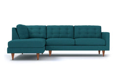 Logan 2pc Sectional Sofa :: Leg Finish: Pecan / Configuration: LAF - Chaise on the Left