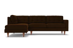 Logan 2pc Sectional Sofa :: Leg Finish: Pecan / Configuration: LAF - Chaise on the Left