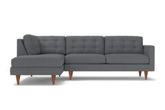 Logan 2pc Sectional Sofa :: Leg Finish: Pecan / Configuration: LAF - Chaise on the Left