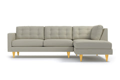 Logan 2pc Sectional Sofa :: Leg Finish: Natural / Configuration: RAF - Chaise on the Right