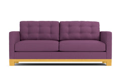 Logan Drive Apartment Size Sleeper Sofa Bed :: Leg Finish: Natural / Sleeper Option: Memory Foam Mattress