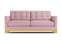 Logan Drive Apartment Size Sleeper Sofa Bed :: Leg Finish: Natural / Sleeper Option: Memory Foam Mattress