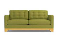 Logan Drive Apartment Size Sleeper Sofa Bed :: Leg Finish: Natural / Sleeper Option: Memory Foam Mattress