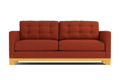 Logan Drive Apartment Size Sleeper Sofa Bed :: Leg Finish: Natural / Sleeper Option: Memory Foam Mattress